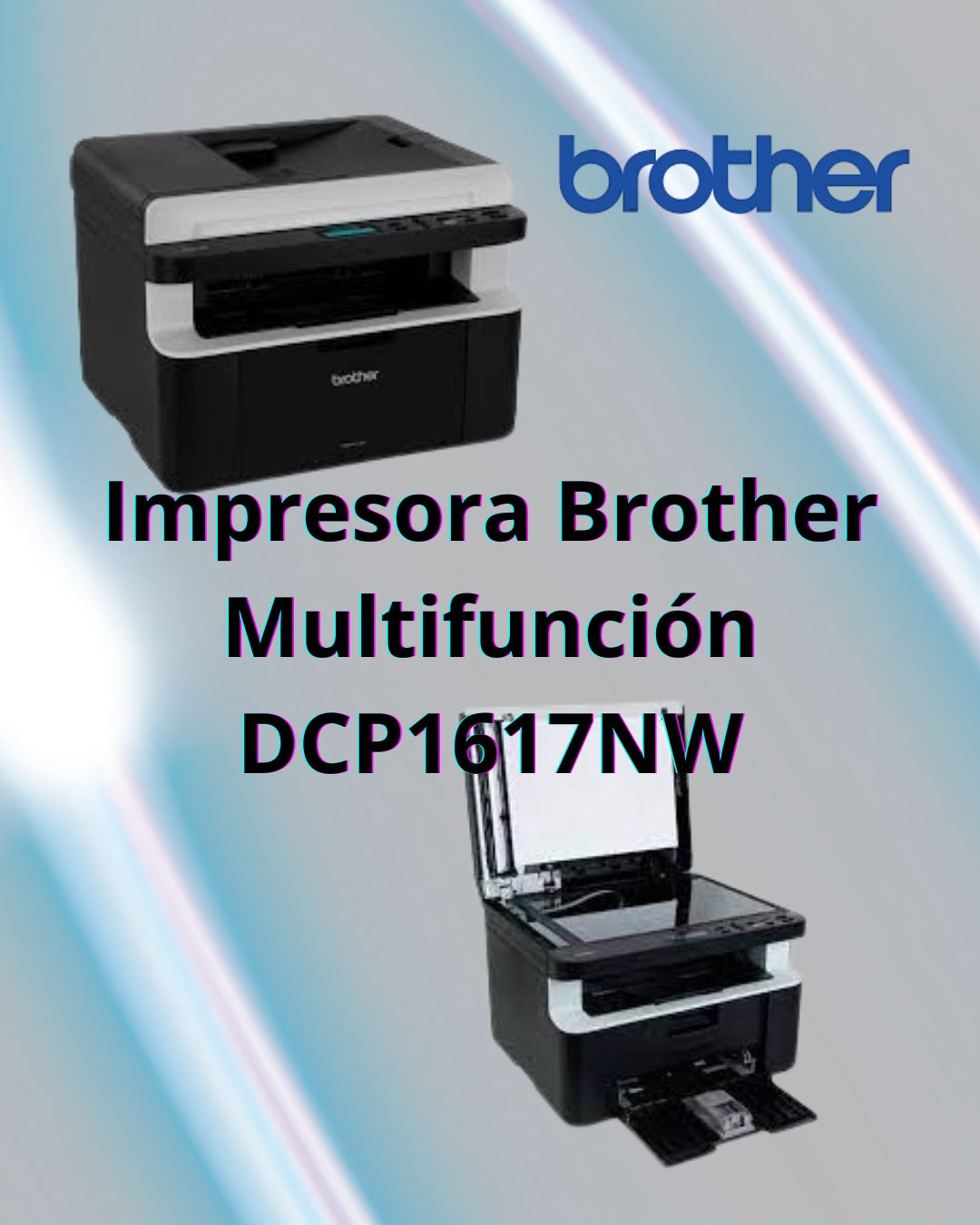 Impresora Brother láser monocromática DCP-1617NW – Tu tienda de Compras ...